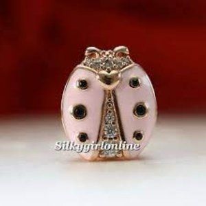 Pandora Reflexions™ Pink Ladybird Clip Charm 787970EN160